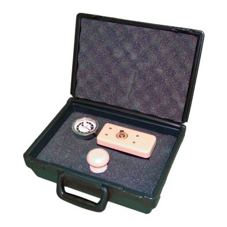 Fabrication Enterprises Baseline Analog Hydraulic Wrist Dynamometer, 500 lb. Capacity W/ Knob Grip & Mount Bracket 12-0250